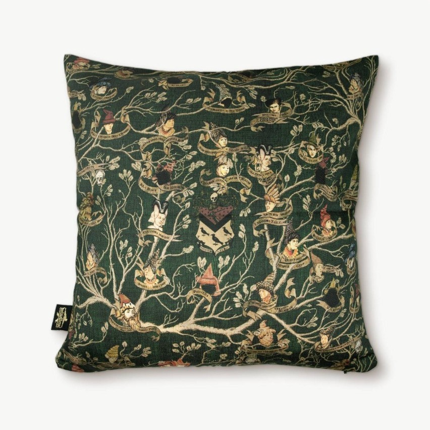 Black Family Tapestry cushion cover inspired by 12 Grimmauld Place from Harry Potter
