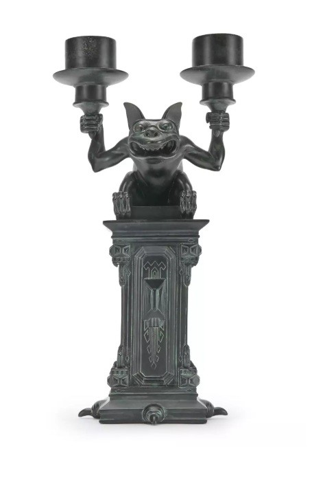 Haunted Mansion Gargoyle Candleholder with two candle cups from Disney Store